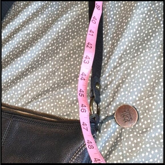 The Sak Black Leather Crossbody Bag - Picture 11 of 11